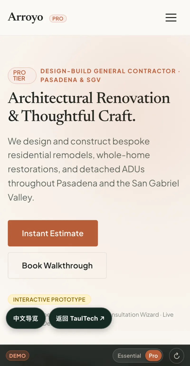 Contractors Demo